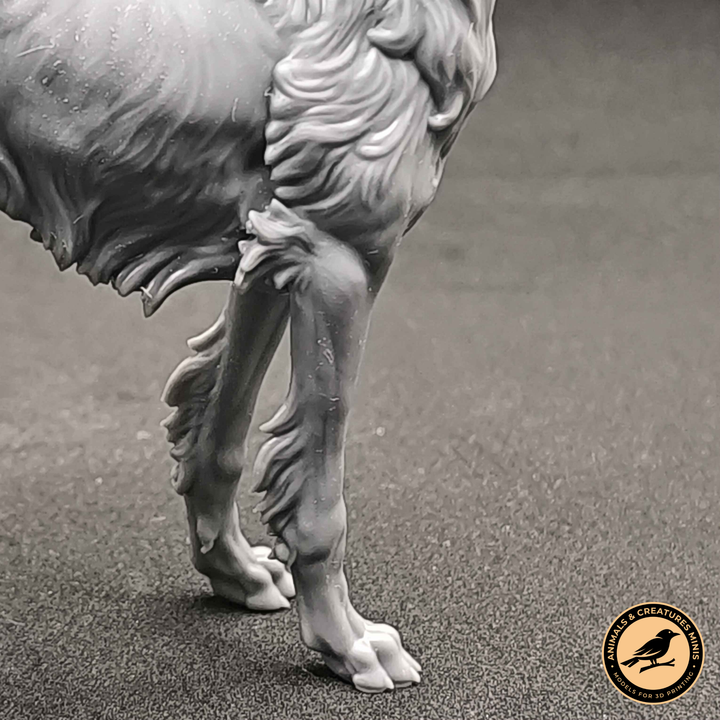 3D Printable Borzoi by Animals & Creatures Minis